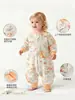 Bibi Bay Anyang Roupas Infantis 1-3 Anos Saco de Dormir Infantil Bebê Algodão Puro Classe A Primavera e Outono Estilo com Pernas Separadas Cobertor Anti-Chute para Bebês