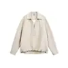 Ropa Vintage Yidao Otoño 2026 Nuevo Estilo Japonés Falso Dos Piezas Cuello en V Holgado Patchwork Bloque de Color Suéter Camisa de Manga Larga