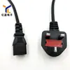 YL billion Blue suministro 1.5 metros 3*0.5 cuadrado estándar inglés con tubo de seguridad enchufe inglés cola cable de alimentación estándar inglés