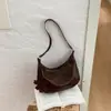 Bolso Minimalista Transfronterizo para Debajo del Brazo para Mujer, Nuevo Bolso Tipo Dumpling de Nicho Otoño 2026, Bolso de Hombro Cruzado para el Viaje Diario