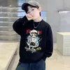 Nueva Sudadera de Forro Polar con Cuello Redondo de Dibujos Animados para Niños de Primavera y Otoño para Niños, Moda Versátil Estilo Coreano Cómoda Ropa Infantil al por Mayor