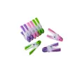Pinza de plástico para ropa de casa, clip pequeño multifuncional para exteriores, a prueba de viento, para secar ropa, clip para edredón