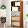 Sala de estar doméstica madeira maciça pequena estante de armazenamento rack piso multi-camada estante de armazenamento infantil interior rack