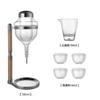Jarra de vinho japonesa para enrolar vinho, refrigerador de vinho, dispensador de vinho, válvula de água tipo gotejamento, pote de vinho quente