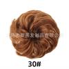 Pelucas de Cabello Sintético Transfronterizas, Ligas para el Cabello, Accesorios para el Cabello, Diademas, Moño de Cabello Sintético, Moño de Cabello Sintético de 35g