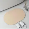 Alfombrilla Suave de Diatomeas Absorbente de Agua Antideslizante para Entrada de Baño Alfombrilla de Suelo de Baño Alfombra Alfombrilla para Puerta de Inodoro del Hogar