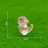 Nuevo producto transfronterizo: Figuras de dinosaurio Tiranosaurio Rex y Estegosaurio que brillan en la oscuridad, miniaturas de animales lindos, accesorios decorativos DIY, adornos para paisajes en miniatura