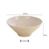 Venta Caliente Transfronteriza Bogli Bowl Paja de Trigo 20cm Bowl para Comida Estilo Japonés Onda de Agua Bowl para Ramen Bowl para Ensalada de Frutas