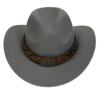 Sombreros para Hombre Transfronterizos, Sombreros Vaqueros Occidentales Europeos y Americanos, Sombreros de Jazz de Lana, Sombreros de Sol para Mujer para Exteriores, Sombreros Negros para Adultos