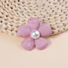 Flores de Algodão Tridimensionais de Cinco Pétalas com Brilho de Diamante Acessórios de Cabelo para Faixa de Cabeça DIY Roupas Sapatos Bolsas Acessórios Acessórios Atacado