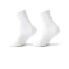 47 Talla Grande Exportación Calcetines Elásticos de Algodón Venta al por Mayor Baloncesto Deportes Calcetines de Media Pantorrilla Primavera y Otoño Hombres Calcetines Largos Blancos Cómodos