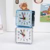 Reloj despertador para estudiantes, reloj de moda, bonito reloj de noche para dormitorio, reloj electrónico de plástico, fuente mayorista para el hogar, fabricantes