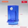 Comedouro Prático para Papagaios e Pássaros com Separação de Cascas Design Antiderramamento Para Fácil Instalação e Limpeza Rápida em Gaiolas de Pássaros