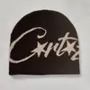 Gorro de Punto Hip-Hop Callejero Americano para Patineta, Gorro Cálido Unisex de Moda para Otoño e Invierno, Gorro de Punto Jacquard