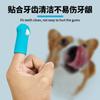 Escova de Dentes para Pet com Manga de Dedo de Silicone Limpador de Dentes para Gato e Cachorro Ferramenta de Higiene Bucal Escova de Dentes para Gato e Cachorro