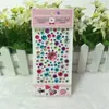 Adesivos de Pedras Preciosas Diamante Brilhante Cristal Coração Crianças Jardim de Infância Presente de Aniversário Desenho Animado Menina Princesa