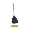 Juego de utensilios de cocina de 11 piezas de silicona personalizada OEM con mango de madera, juego de utensilios de cocina de silicona antiadherente, cuchara para cocinar, espátula, vajilla de silicona