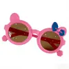 Nuevas Gafas de Sol Infantiles de Conejo con Lazo, Estilosas para Exteriores, Protección UV, Gafas de Sol de Dibujos Animados para Niños y Niñas