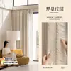 Cortinas blackout tingidas no fio em estilo francês de alta precisão, modelo novo para quarto, toque de luxo para sala de estar, venda direta do fabricante de cortinas Shaoxing Keqiao