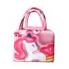 Bolsa Térmica Infantil com Refeição Bolsa de Almoço Portátil para Piquenique Bolsa de Gelo para Conservar Fresco Bolsa Térmica com Isolamento de Folha de Alumínio Bolsa de Lancheira Cartoon