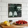 Letrero de hojalata vintage personalizable para café, forma cuadrada, 20x30cm, letrero de metal para decoración de pared de cafetería o bar
