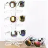 Soporte de exhibición de plástico desmontable transfronterizo para gafas, estante de almacenamiento de gafas, estante de almacenamiento para el hogar, estante de exhibición de gafas de sol, versión engrosada