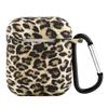 Funda para auriculares AirPods 1/2/Leopardo/cebra/huella de pata/Flor/mármol funda de silicona para auriculares