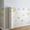 Papel Pintado Adhesivo Estilo Dibujo Animado Infantil y Puro Pegatinas de Pared Impermeables Papel Pintado para el Hogar Decoración de Paredes de Fondo para Dormitorio Sala de Estar Pegatinas