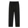Pantalones de seda helada transpirables de secado rápido para cruzar fronteras, pantalones rectos finos de verano, pantalones largos casuales sueltos para hombre, protección solar deportiva