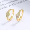 Brincos femininos de três fileiras de diamantes verão prata de lei 925 nova moda design personalizado argola de orelha da moda simples joia de orelha versátil