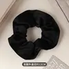 Goma para moño fruncida estilo francés, Cuerda para el pelo de tela para mujer, Accesorio para coleta baja, Adorno para el pelo de Otoño e Invierno