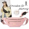 Moda deportiva transfronteriza todo partido bolsa de cintura monedero para mujer nuevo cinturón bolso bandolera de moda multifuncional estilo japonés casual
