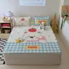 Xiangling Premium Lindo Estilo Ins Grande Dibujo Animado Látex Alfombrilla Juego de Dos o Tres Piezas, Lavable a Máquina