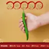 Decoração de Pimenta Verdura Falsa Pimenta Vermelha Picante Pimenta Verde Modelo Adereços de Fotografia Frutas Penduradas para Restaurante Brinquedos
