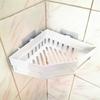 Prateleira Triangular de Canto para Banheiro e Vaso Sanitário Sem Furos Montada na Parede Lavatório de Vaso Sanitário Caixa de Armazenamento de Canto