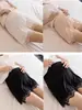 Pantalones cortos de seguridad para maternidad para mujer, adecuados para el verano, finos, anti-exposición, de soporte para el vientre, de tres cuartos de largo, corte holgado, tallas grandes, pantalones cortos de capa base