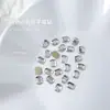 Joyería para uñas de fondo plano con forma especial de diamante, tamaño mini, gota de agua, amor, diamante cuadrado, estrellas, diamante transparente, cristal, venta al por mayor
