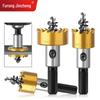 Abridor de furos de aço rápido HSS 4241 12mm-80mm chapa de ferro abridor de furos de aço inoxidável chapa metálica