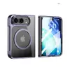 Adecuado para iPhone Duo: una funda protectora magnética, transparente y ultradelgada con protector de pantalla incorporado, diseñada para el Apple Duo, que ofrece protección simple y elegante contra caídas