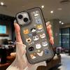 Para iPhone16promax Apple Phone Case Huawei Cartoon Transparente 15R Anti-Drop 14pro Dog Cat