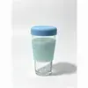 Anillo interior de silicona suave diámetro 6-10 cm sin patrón vaso de vidrio lindo resistencia a altas temperaturas tapa de plástico para vaso sin rosca