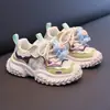 Tênis Feminino 2025 Primavera Novos Sapatos da Moda Sapatos Casuais de Caminhada ao Ar Livre para Crianças Tênis de Caminhada para Meninos