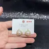 Brincos de Zircônia Pérola Zero-Shang para Mulheres, Únicos e Versáteis, Pino de Prata S925, Atacado de Acessórios Yiwu, Estilo Outono/Inverno, Garantia Pós-Venda