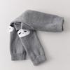 Leggings de Bebé para Ropa Exterior, Medias Gruesas para Niñas con Forro Polar, Calcetines para Niños Pequeños, Pantalones de Nueve Puntos de Dibujos Animados para Invierno