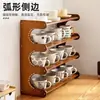 Portavasos de Agua, Taza, Vaso de Vidrio, Vaso de Papel, Estante Organizador para Tazas de Café y Vino, Organizador de Lujo de Alta Gama, A Prueba de Polvo