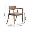 Escritorio Grande de Madera Maciza Moderno Escritorio de Oficina Mesa de Caligrafía Mesa Larga Grande Mesa de Troncos para Sala de Estar Banco de Trabajo Doble Escritorio de Escritura Venta al por Mayor