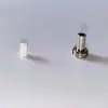 Pluma de luz roja universal con punta de metal, funda de cerámica, pluma de fibra óptica con fuente de luz roja de 5MM, accesorio emisor de luz reemplazable de 7MM