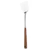 Espátula de Cocina Auténtica de Nogal Acero Inoxidable 304 Espátula Pequeña Cuchara para Sopa Colador Espátula para Freír Espátula Plana Espátula de Cocina