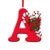 Ornamentos Criativos de Letras Inglesas Transfronteiriços Acrílico Plano Árvore de Natal Decoração de Festa em Casa Presente