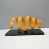Estilo Europeu Moderno Simples Luxo Leve Geométrico Oco Espiral Ornamentos Modelo Sala de Vendas Escritório Hall Estudo Decoração Suave